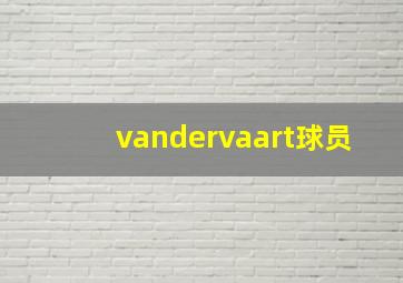 vandervaart球员