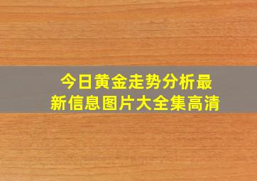 今日黄金走势分析最新信息图片大全集高清