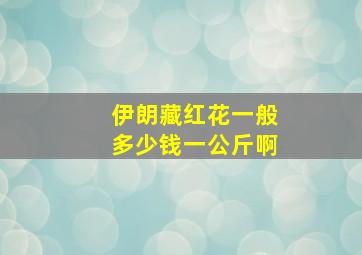 伊朗藏红花一般多少钱一公斤啊