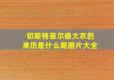 切斯特菲尔德大衣的来历是什么呢图片大全