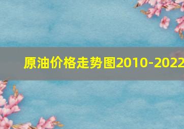 原油价格走势图2010-2022