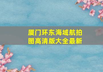 厦门环东海域航拍图高清版大全最新