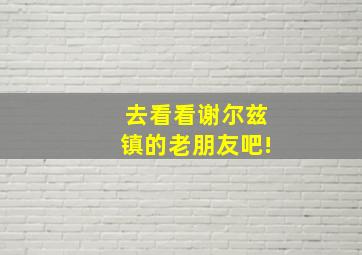 去看看谢尔兹镇的老朋友吧!