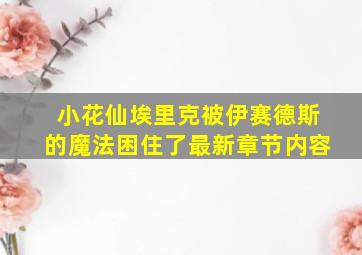 小花仙埃里克被伊赛德斯的魔法困住了最新章节内容