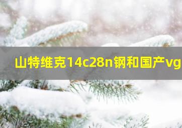 山特维克14c28n钢和国产vg10