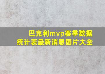 巴克利mvp赛季数据统计表最新消息图片大全