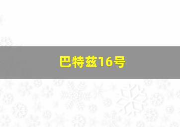 巴特兹16号