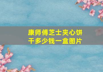 康师傅芝士夹心饼干多少钱一盒图片