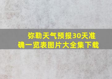 弥勒天气预报30天准确一览表图片大全集下载