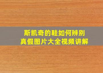 斯凯奇的鞋如何辨别真假图片大全视频讲解