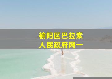 榆阳区巴拉素人民政府网一