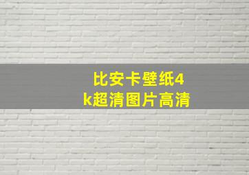 比安卡壁纸4k超清图片高清