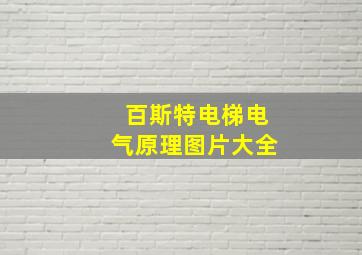 百斯特电梯电气原理图片大全