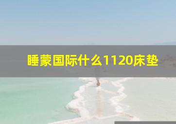 睡蒙国际什么1120床垫