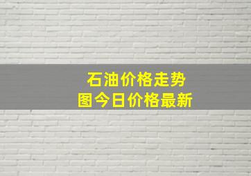 石油价格走势图今日价格最新