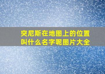 突尼斯在地图上的位置叫什么名字呢图片大全