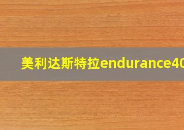 美利达斯特拉endurance4000