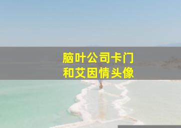 脑叶公司卡门和艾因情头像