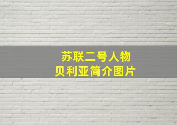 苏联二号人物贝利亚简介图片