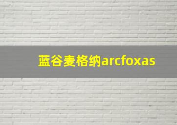 蓝谷麦格纳arcfoxas