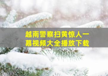 越南警察扫黄惊人一幕视频大全播放下载