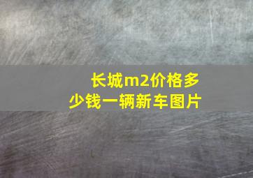 长城m2价格多少钱一辆新车图片