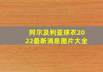 阿尔及利亚球衣2022最新消息图片大全