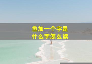 鱼加一个字是什么字怎么读